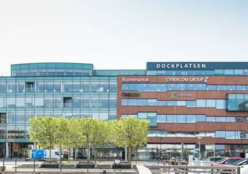 Skrovet 3, kontorsfastighet på Dockplatsen 10 i Dockan Malmö