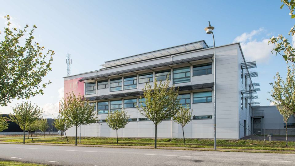 Urnes 3, kontorshus på Långhusgatan 4 i Svågertorp, Malmö