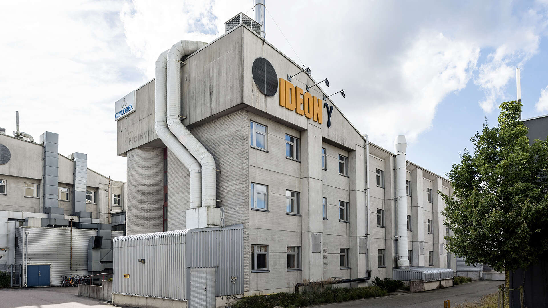 Syret 8 (Gamma), fastighet med kontor och labb på  Sölvegatan 41 på Ideon Science Park i Lund.
