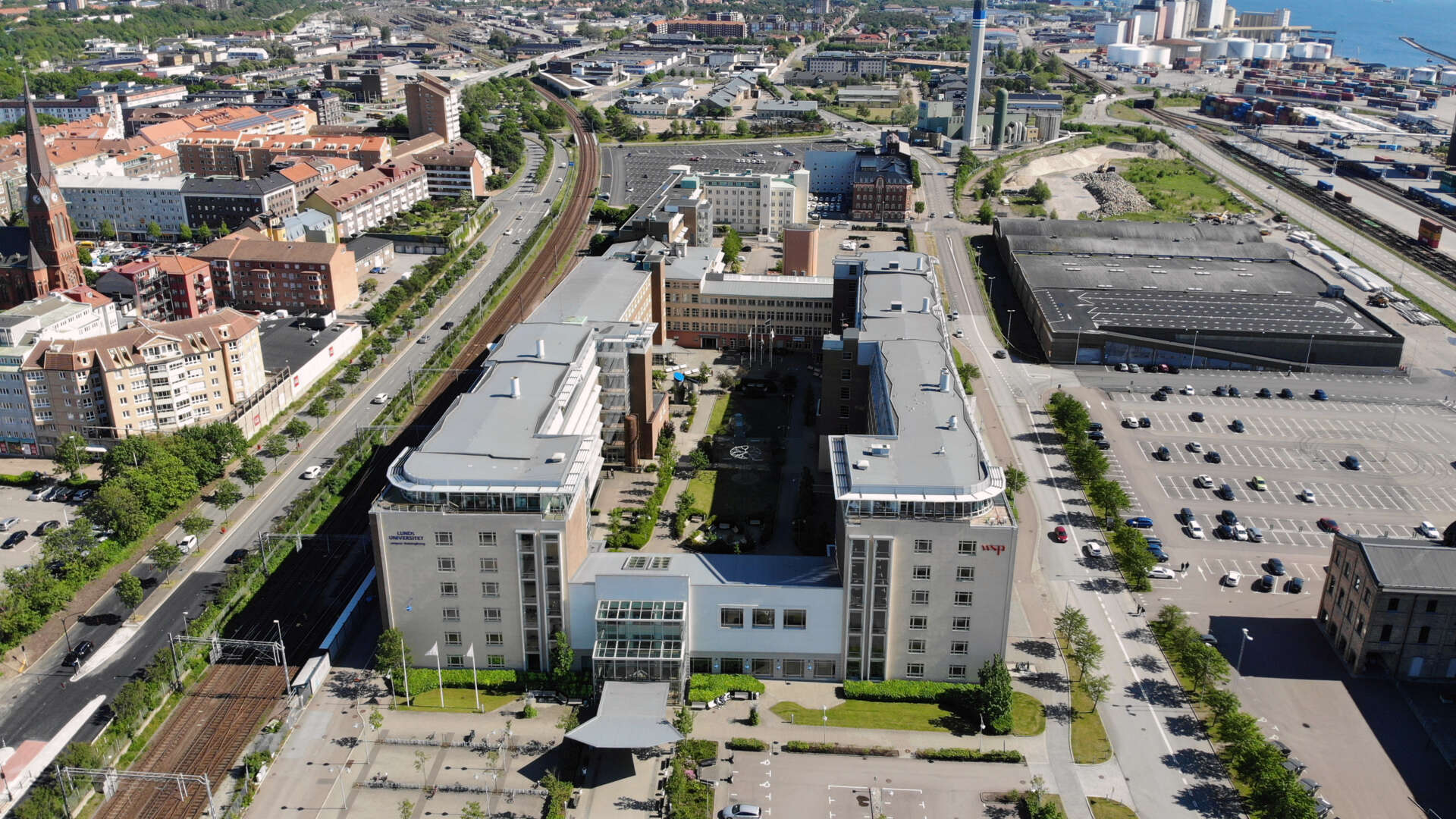 Ljus kontorslokal på Fabriken 1891 