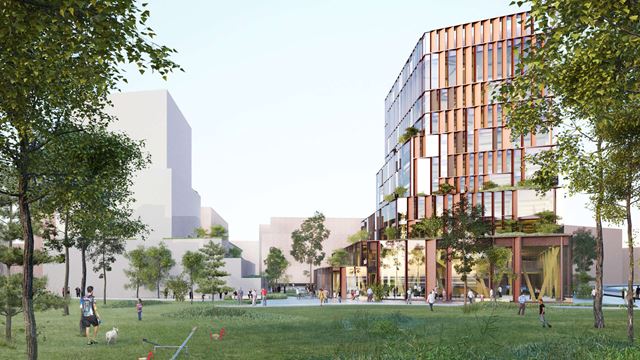 Ambitionen med Smörkajen är att skapa nya stadsmiljöer i Malmö.