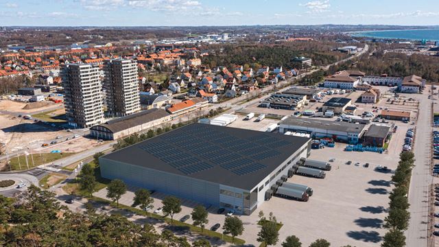 Wihlborgs är en stark aktör och den största kommersiella fastighetsägaren i Helsingborg.