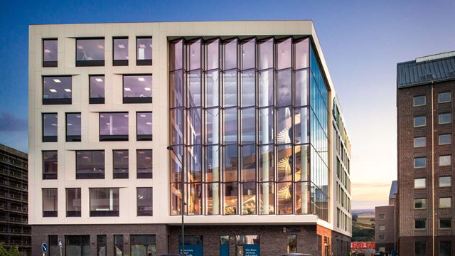 The office building Dungen in Hyllie Malmö.