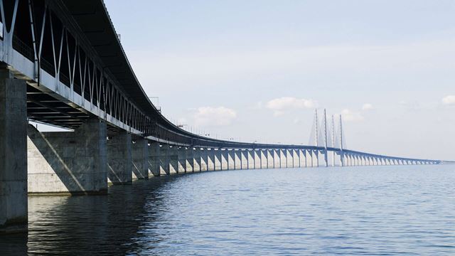 The Oresund bridge.