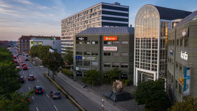 Wihlborgs är bland de största kontorsfastighetsägarna i Köpenhamn