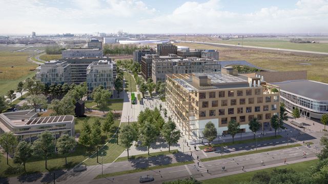 A new city district, Science Village, is growing between the research facilities MAX IV and ESS in Brunnshög in northeast Lund. 