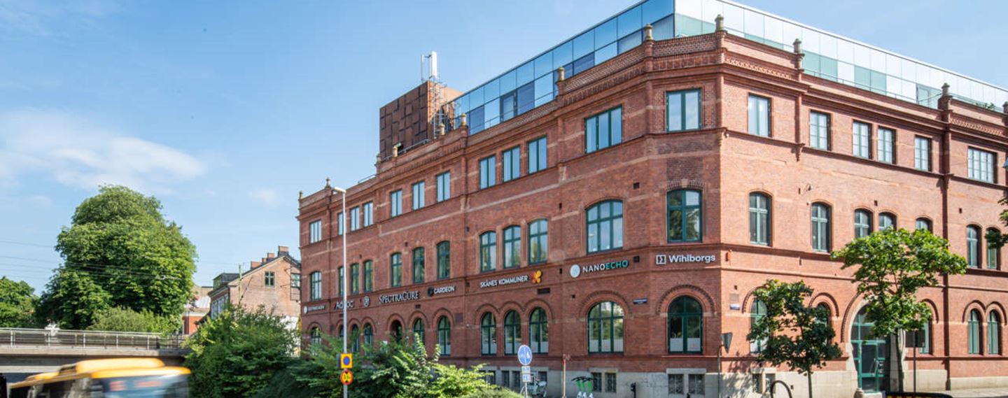 På taket till Armaturen 4 har du en fantastisk utsikt över Lund.