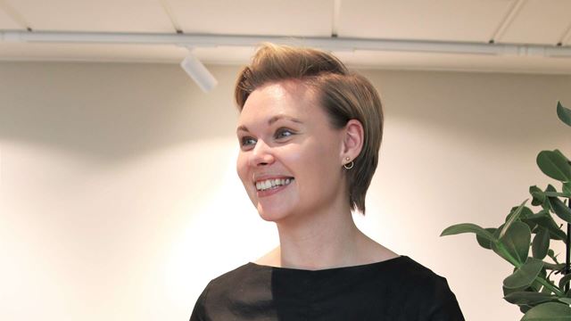 Frida berättar om sin tid som trainee.