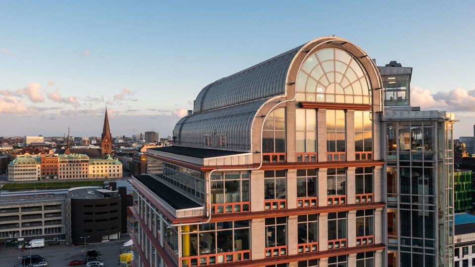 Slagthuset 1, kontorsfastighet nära Malmös stadskärna och centralstation