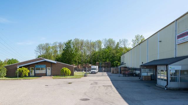 Inhängnad del av fastigheten Bronsdolken 25 i Fosie.