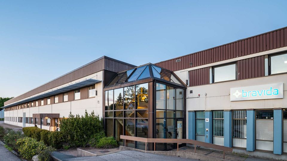 Hundlokan 10, kontors- och lagerfastighet på Cypressvägen 21 i Jägersro Malmö