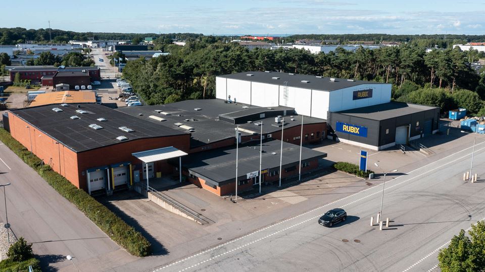 Butiks- och lagerlokal Musköten 17 i Helsingborg. 