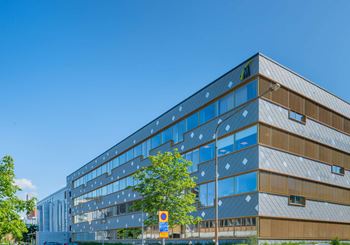 Modernt kontor på Medeon Science Park