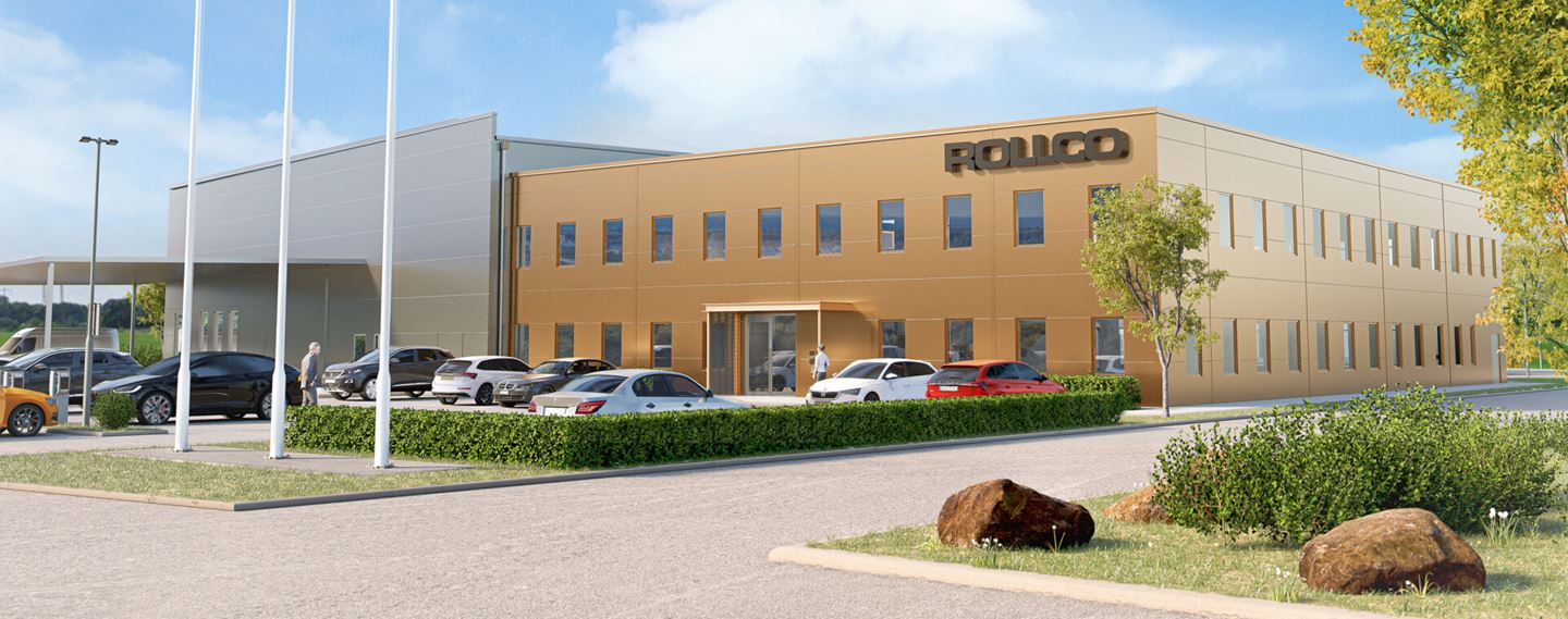 Illustrationsbild, ny anläggning åt Rollco på Snårskogen 1