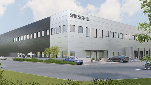 Wihlborgs uppför en ny anläggning åt Springhill