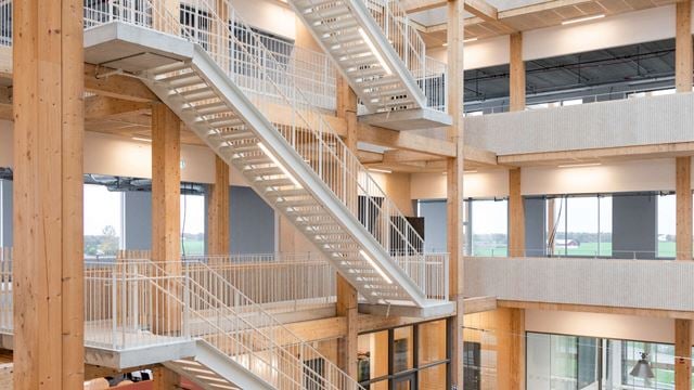 Fantastiska trappor i fastigheten Space