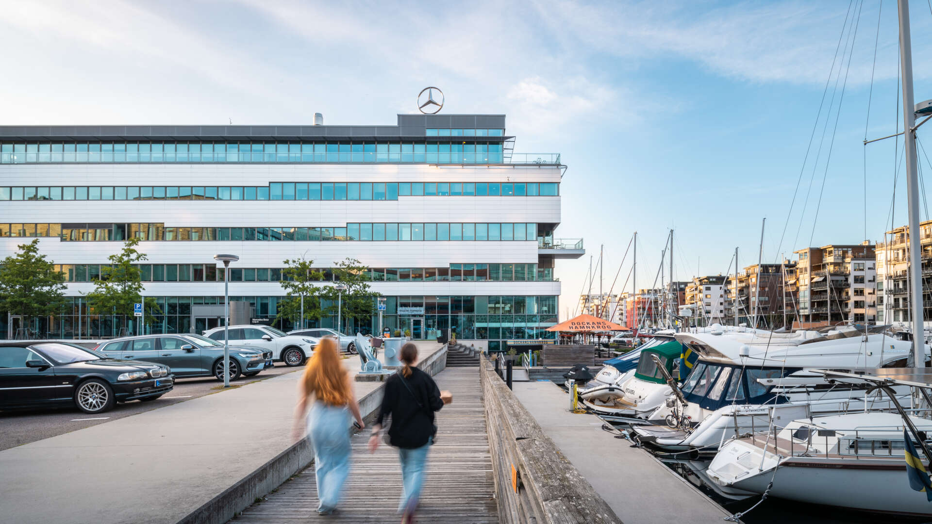 Dockporten 1, fastighet på Dockgatan 1B i Dockan i Malmö