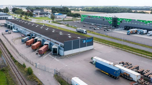Ackumulatorn 17, exteriör logistik